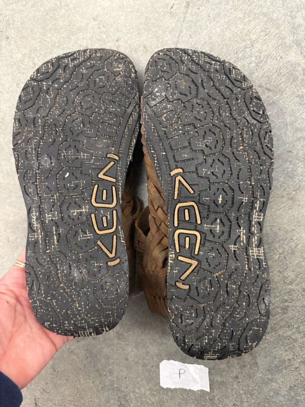 Keen woven leather